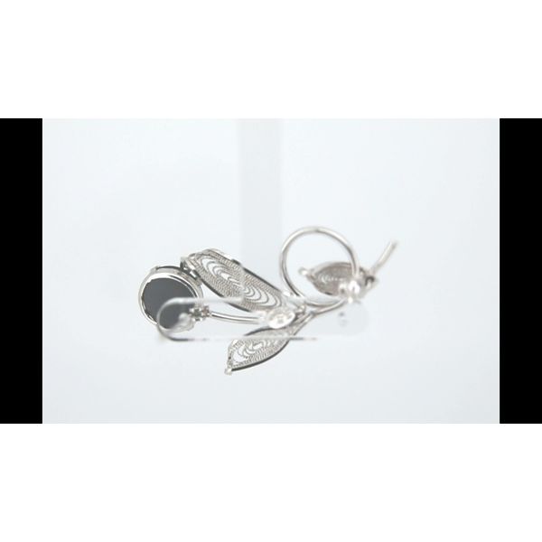 Estate Bloodstone Pin Image 2 Timmreck & McNicol Jewelers McMinnville, OR