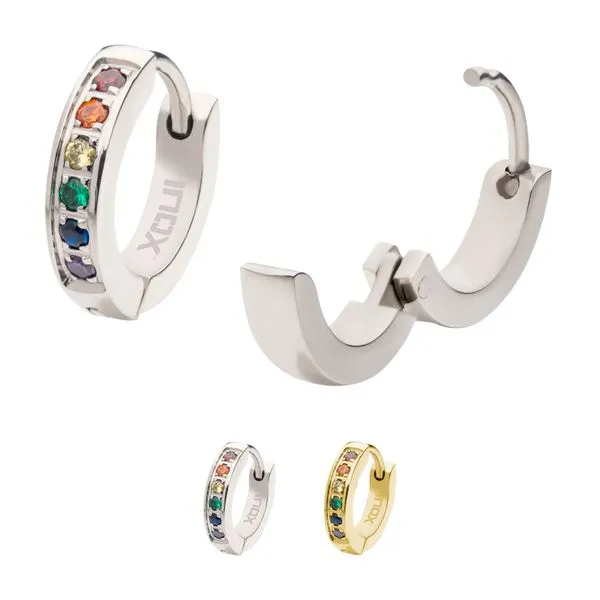 Contemporary Metal Earrings Timmreck & McNicol Jewelers McMinnville, OR