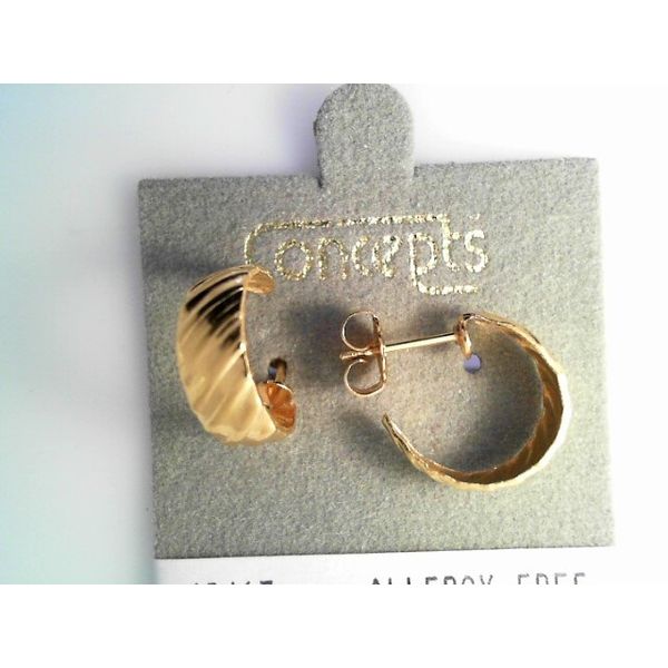 Contemporary Metal Earrings Timmreck & McNicol Jewelers McMinnville, OR