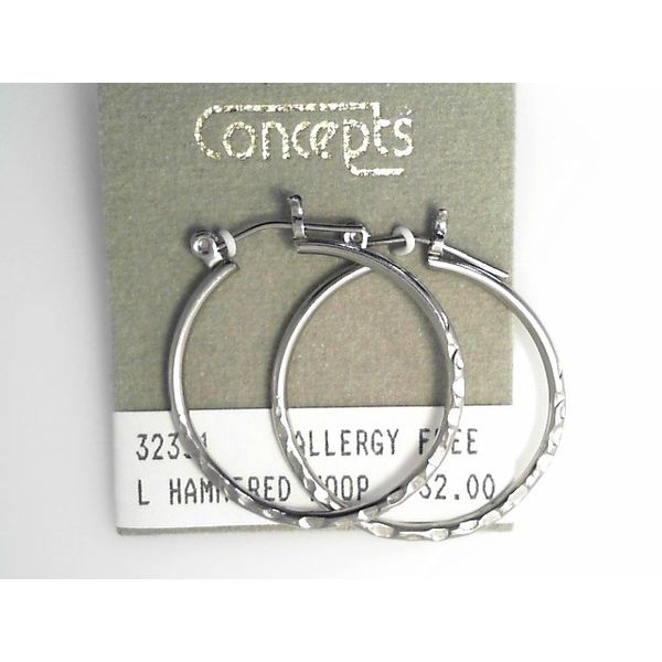 Contemporary Metal Earrings Timmreck & McNicol Jewelers McMinnville, OR