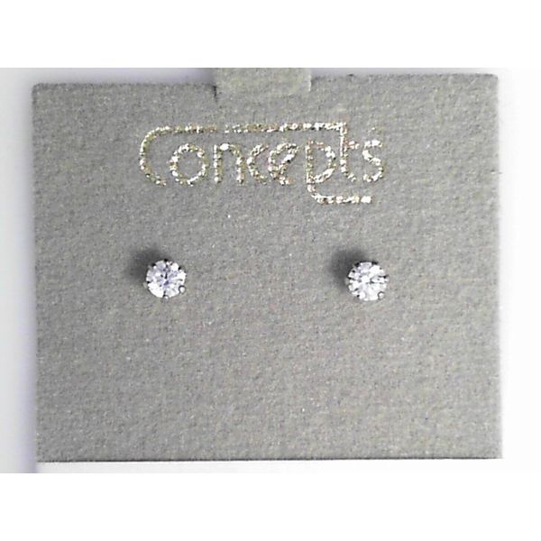 Contemporary Metal Earrings Timmreck & McNicol Jewelers McMinnville, OR