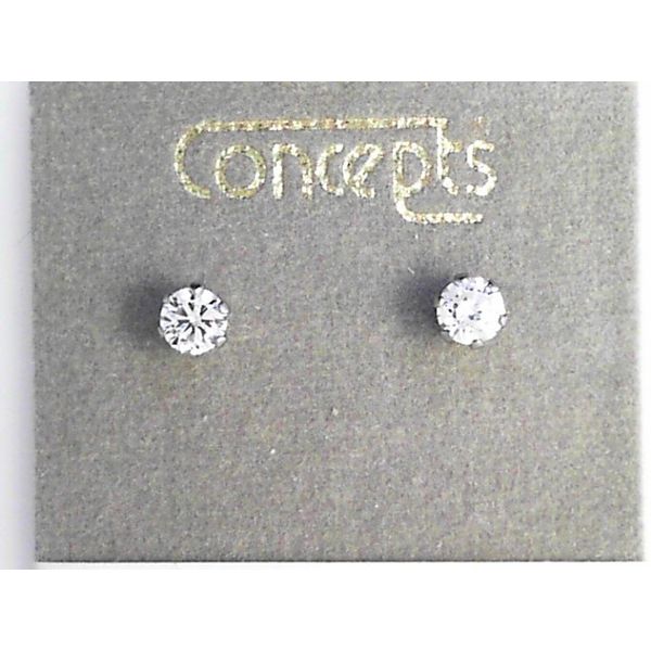 Contemporary Metal Earrings Timmreck & McNicol Jewelers McMinnville, OR