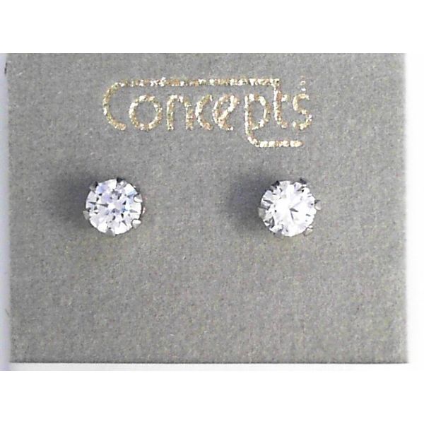 Contemporary Metal Earrings Timmreck & McNicol Jewelers McMinnville, OR