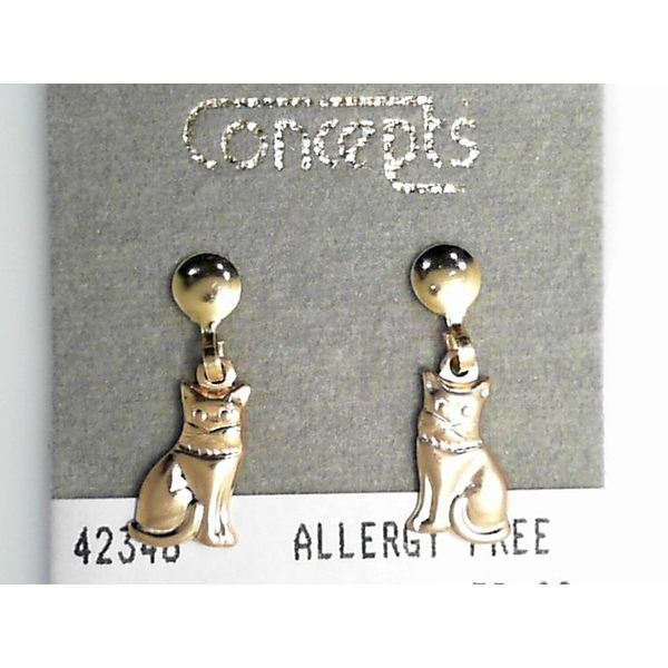 Contemporary Metal Earrings Timmreck & McNicol Jewelers McMinnville, OR