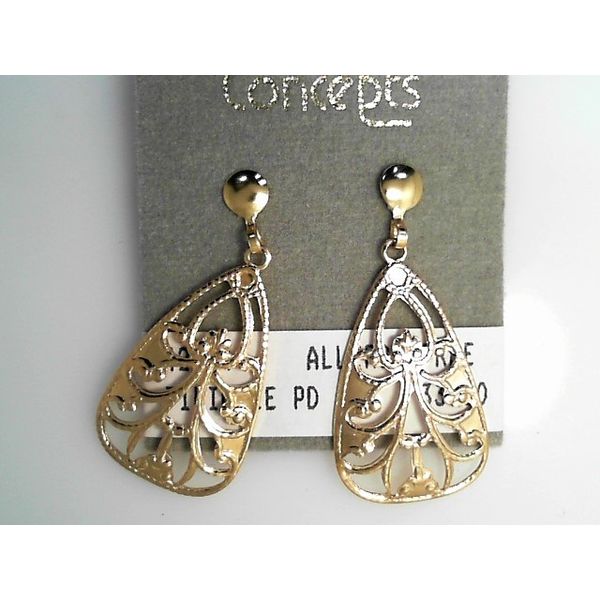 Contemporary Metal Earrings Timmreck & McNicol Jewelers McMinnville, OR