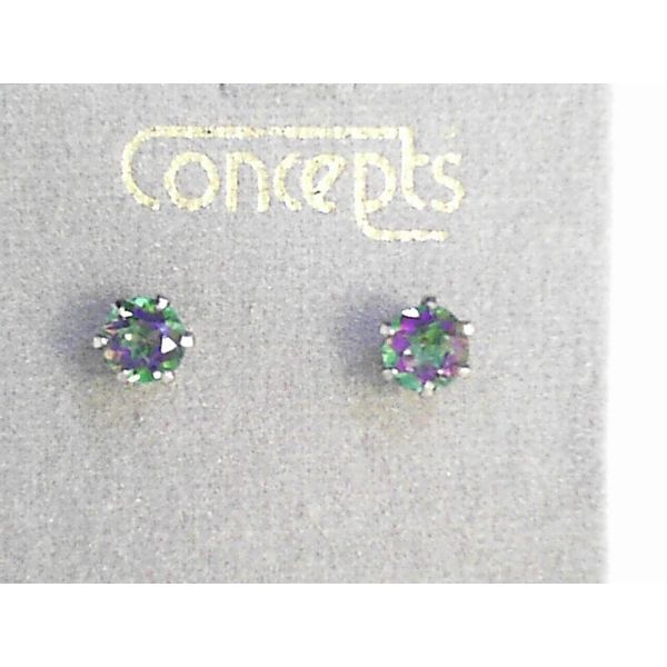 Contemporary Metal Earrings Timmreck & McNicol Jewelers McMinnville, OR