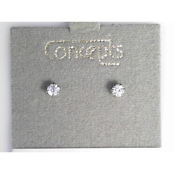 Contemporary Metal Earrings Timmreck & McNicol Jewelers McMinnville, OR