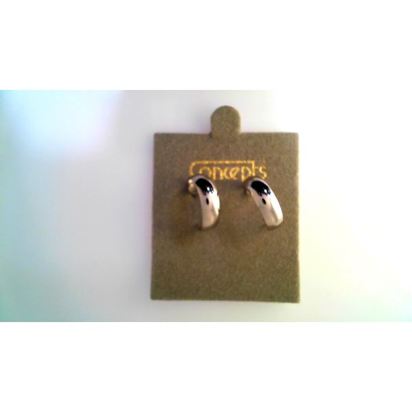 Contemporary Metal Earrings Timmreck & McNicol Jewelers McMinnville, OR