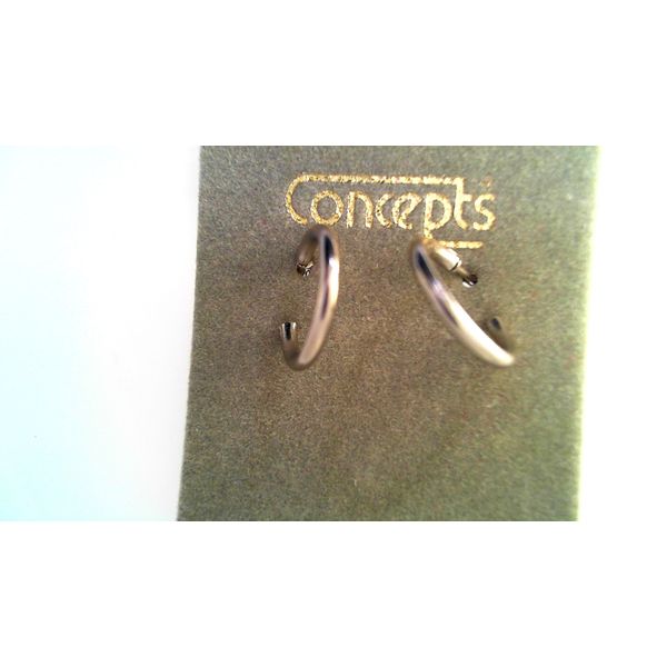 Contemporary Metal Earrings Timmreck & McNicol Jewelers McMinnville, OR