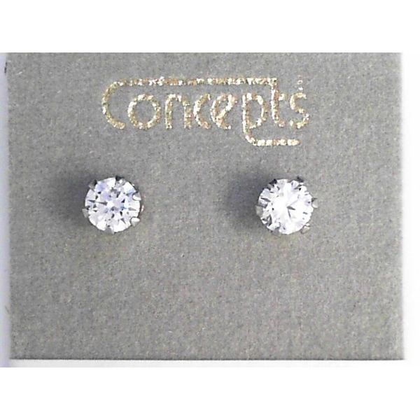 Contemporary Metal Earrings Timmreck & McNicol Jewelers McMinnville, OR