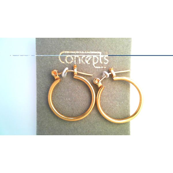 Contemporary Metal Earrings Timmreck & McNicol Jewelers McMinnville, OR