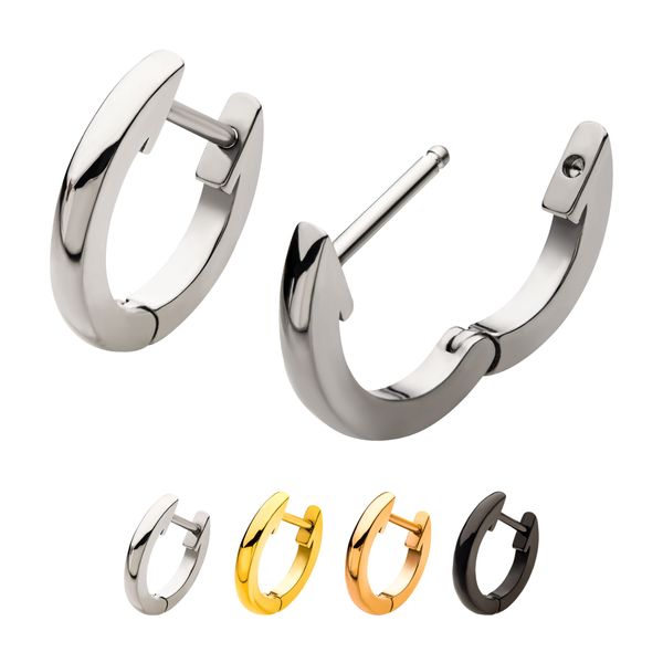 Contemporary Metal Earrings Timmreck & McNicol Jewelers McMinnville, OR