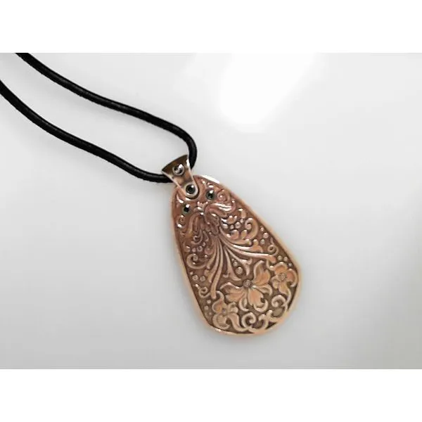 Contemporary Metal Pendant Timmreck & McNicol Jewelers McMinnville, OR