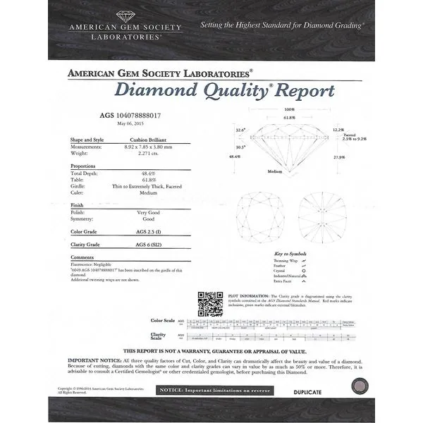 18K White Gold Aspiri Cushion Halo Engagement Ring Image 3 Tom Cook Jeweler, Inc. Daytona Beach, FL