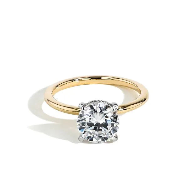 14K Yellow/White Gold Lab Grown Diamond Solitaire Engagement Ring Tom Cook Jeweler, Inc. Daytona Beach, FL
