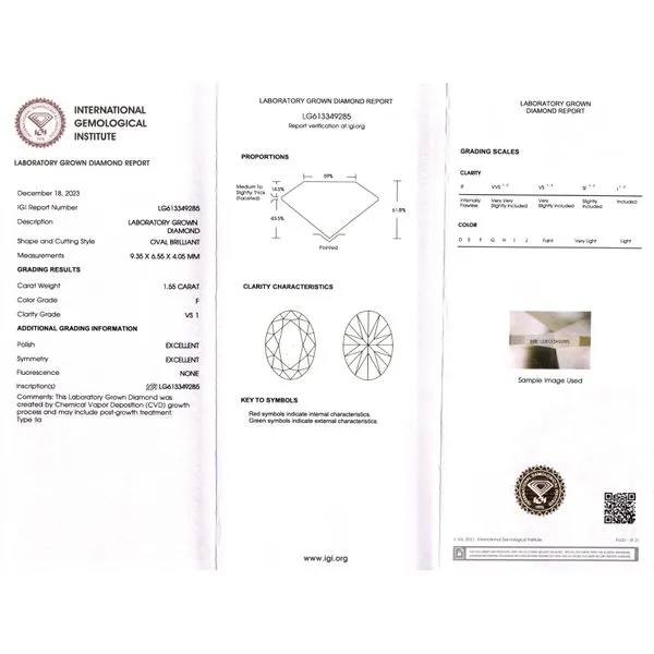 14K White Gold Lab Grown Oval Diamond Hidden Halo Ring Tom Cook Jeweler, Inc. Daytona Beach, FL