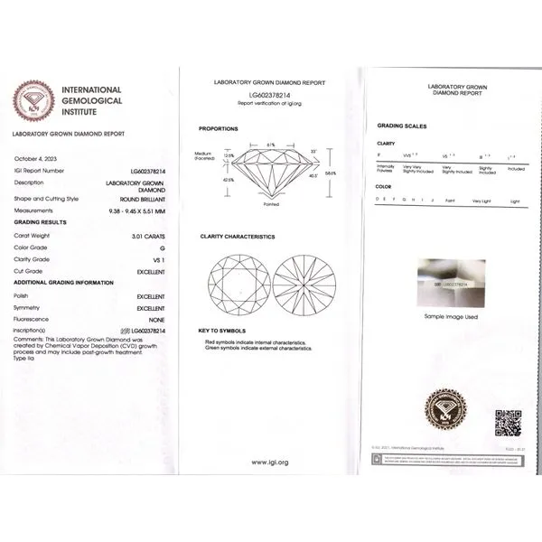 14K White Gold Lab Grown Diamond Solitaire Ring Image 2 Tom Cook Jeweler, Inc. Daytona Beach, FL