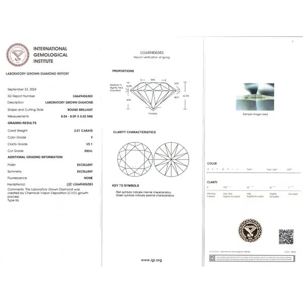 14K White Gold Lab Grown Hidden Halo Diamond Ring Image 2 Tom Cook Jeweler, Inc. Daytona Beach, FL
