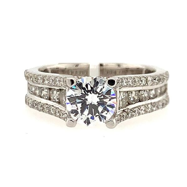 Diamond Semi-Mount Ring Tom Cook Jeweler, Inc. Daytona Beach, FL