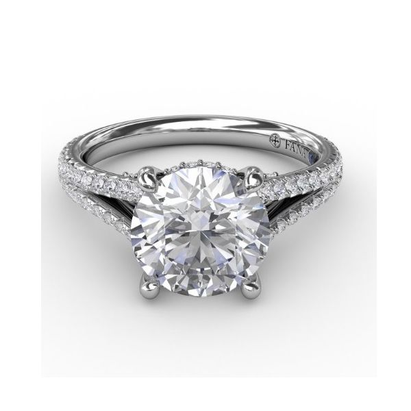 Diamond Semi-Mount Ring Tom Cook Jeweler, Inc. Daytona Beach, FL