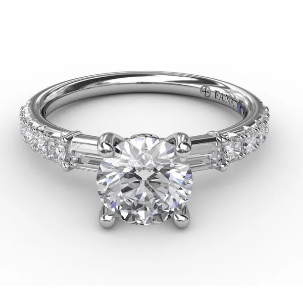 Diamond Semi-Mount Ring Tom Cook Jeweler, Inc. Daytona Beach, FL