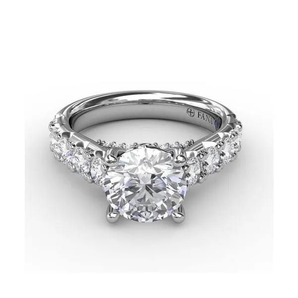 Diamond Semi-Mount Ring Tom Cook Jeweler, Inc. Daytona Beach, FL