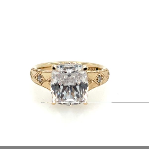 14K Yellow Gold Diamond Semi-Mount Ring Tom Cook Jeweler, Inc. Daytona Beach, FL