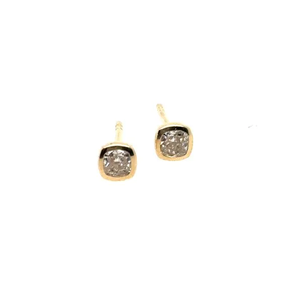 14K Yellow Gold Lab Grown Diamond Stud Earrings Tom Cook Jeweler, Inc. Daytona Beach, FL