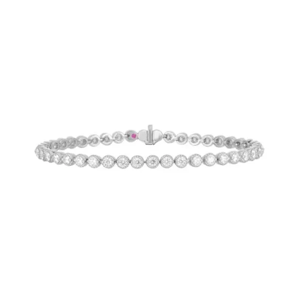 18K White Gold Diamond Tennis Bracelet Tom Cook Jeweler, Inc. Daytona Beach, FL