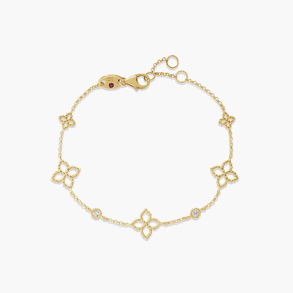 18K Yellow Gold Diamond Bracelet Tom Cook Jeweler, Inc. Daytona Beach, FL