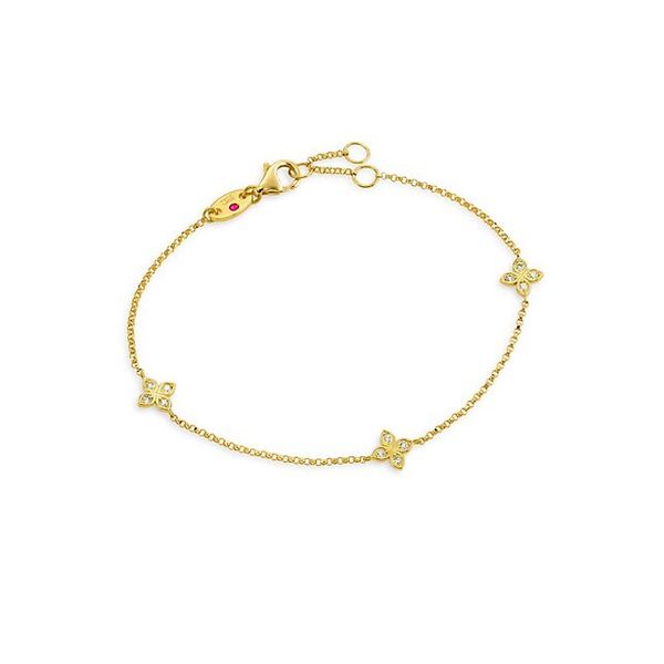 18K Yellow Gold Diamond Bracelet Tom Cook Jeweler, Inc. Daytona Beach, FL