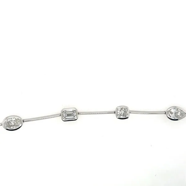 14K White Lab Grown Diamond Bracelet Tom Cook Jeweler, Inc. Daytona Beach, FL