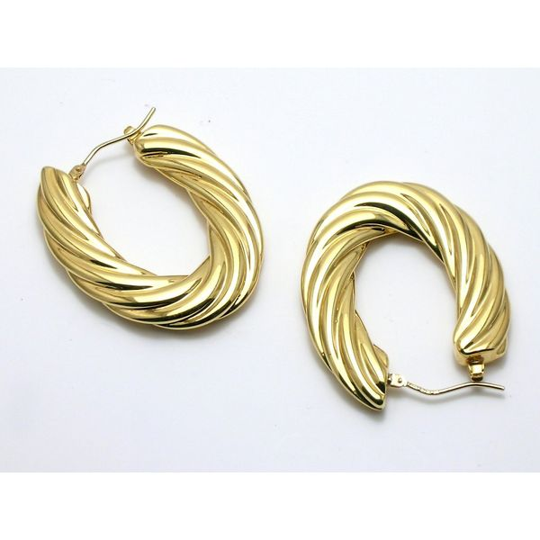 Gold Earrings Tom Cook Jeweler, Inc. Daytona Beach, FL