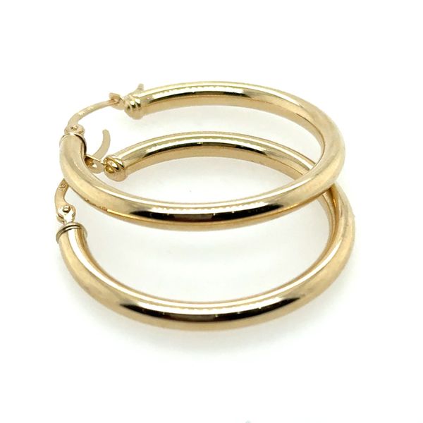 Wide Tube Hoop Earrings Tom Cook Jeweler, Inc. Daytona Beach, FL