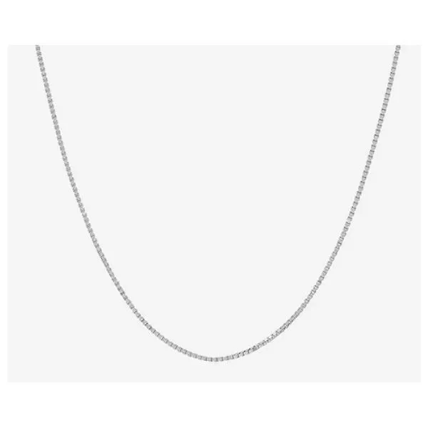 14K White Gold Box Chain Necklace/Pendant Tom Cook Jeweler, Inc. Daytona Beach, FL