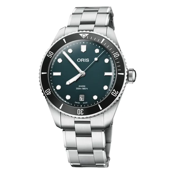Stainless Steel Oris Divers Date Men's Watch Tom Cook Jeweler, Inc. Daytona Beach, FL