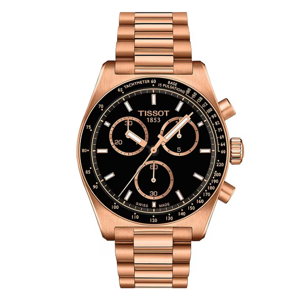 Men's Rose Gold PVD Tissot PR516 Chronograph Watch Tom Cook Jeweler, Inc. Daytona Beach, FL