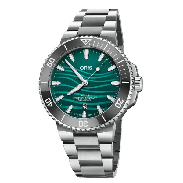 Stainless Steel Oris Aquis Yangtze Jiangtun Limited Edition Men's Watch Tom Cook Jeweler, Inc. Daytona Beach, FL