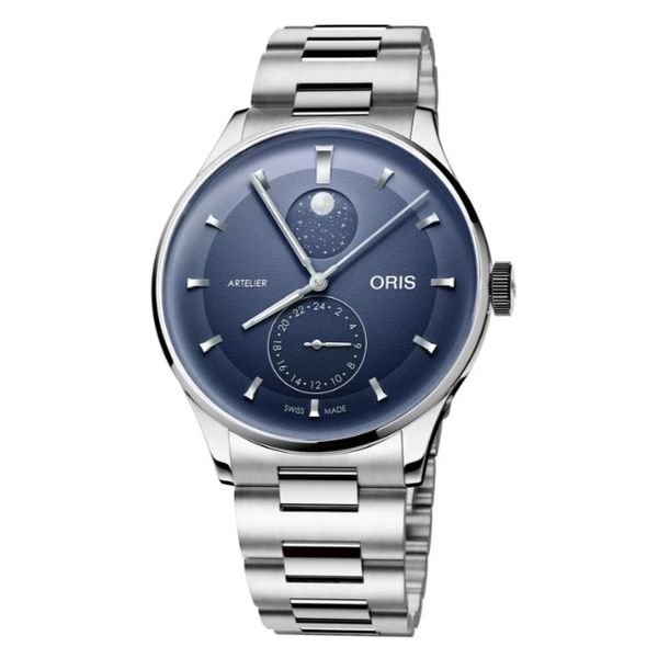 Stainless Steel Oris Artelier Complication Men's Watch Tom Cook Jeweler, Inc. Daytona Beach, FL
