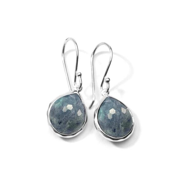 Sterling Silver Labradorite Teardrop Earrings Tom Cook Jeweler, Inc. Daytona Beach, FL