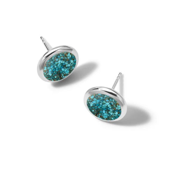 Sterling Silver Bronze Turquoise Stud Earring Tom Cook Jeweler, Inc. Daytona Beach, FL