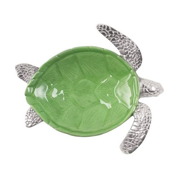 Mariposa Green Sea Turtle Dip Dish Tom Cook Jeweler, Inc. Daytona Beach, FL