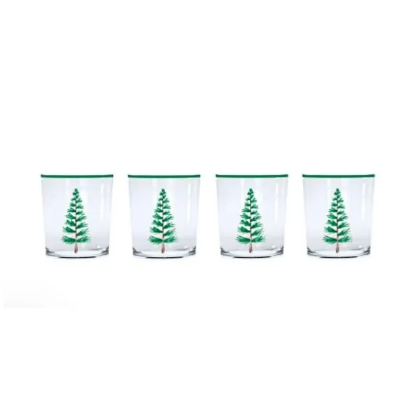 Mariposa Woodland Trees Glasses Set Tom Cook Jeweler, Inc. Daytona Beach, FL