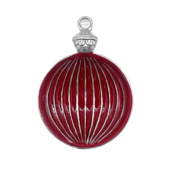 Mariposa Red Ornament Candy Dish Tom Cook Jeweler, Inc. Daytona Beach, FL