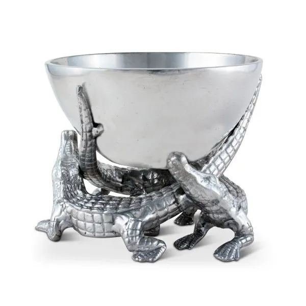 Arthur Court 5.5" Alligator Bowl Giftware Tom Cook Jeweler, Inc. Daytona Beach, FL