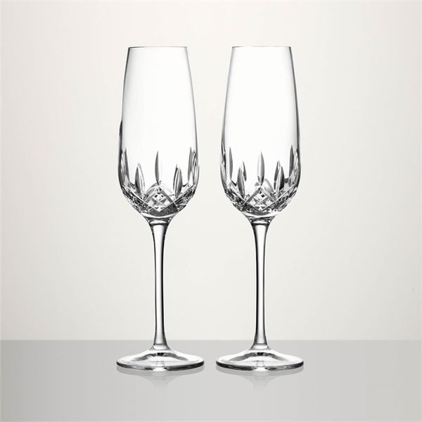 Waterford 11oz. Lismore Flutes Set of 2 Tom Cook Jeweler, Inc. Daytona Beach, FL