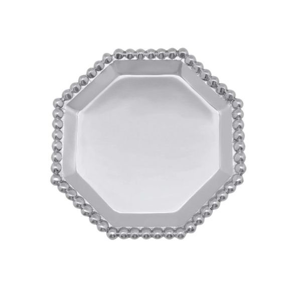 Pearled Octagonal Canape Plate Tom Cook Jeweler, Inc. Daytona Beach, FL