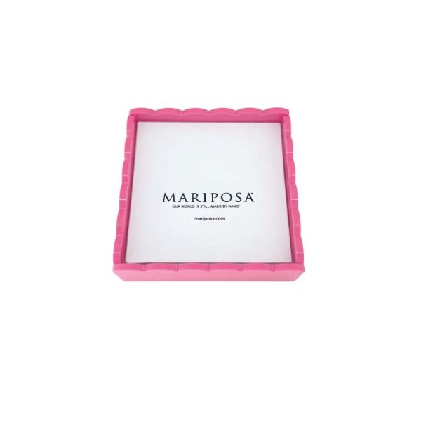 Pink Scallop Napkin Box Tom Cook Jeweler, Inc. Daytona Beach, FL