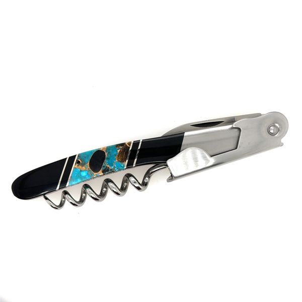 Steel Waiters Knife Turquoise Tom Cook Jeweler, Inc. Daytona Beach, FL