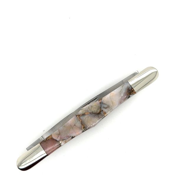 Peruvian Opal Tuxedo Knife Tom Cook Jeweler, Inc. Daytona Beach, FL